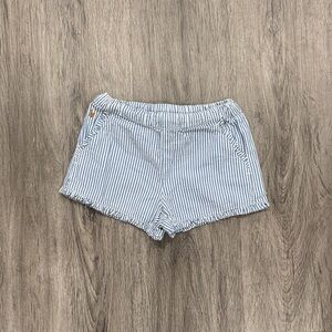 Ralph Lauren Kids Blue Striped Shorts
